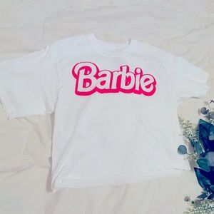 Barbie Trademark Crop Top